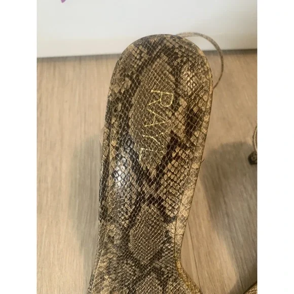 ( 17 ) Raye womens heels brownn color size 9 - Picture 5 of 6